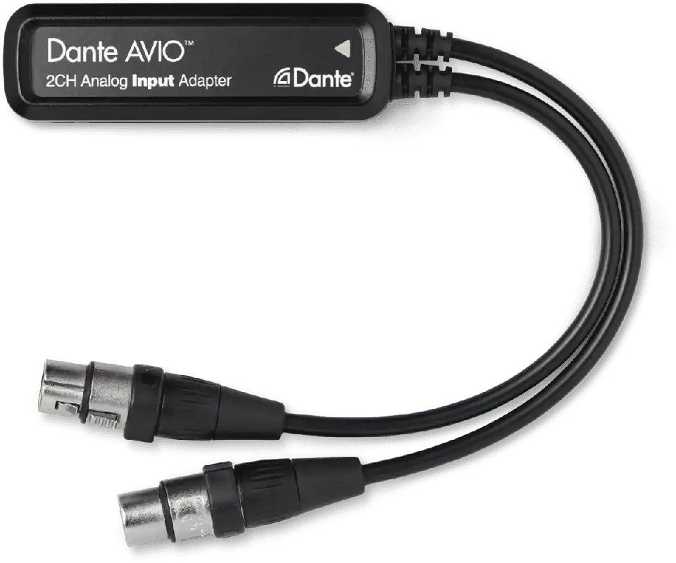 Dante ADP-DAI-AU-2X0 Adaptateur 2 entrées audio vers Dante Soldes