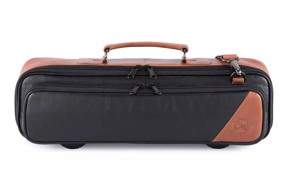 Gard Bags B-Foot and C-Foot Flute Case - Brown and Black Marque