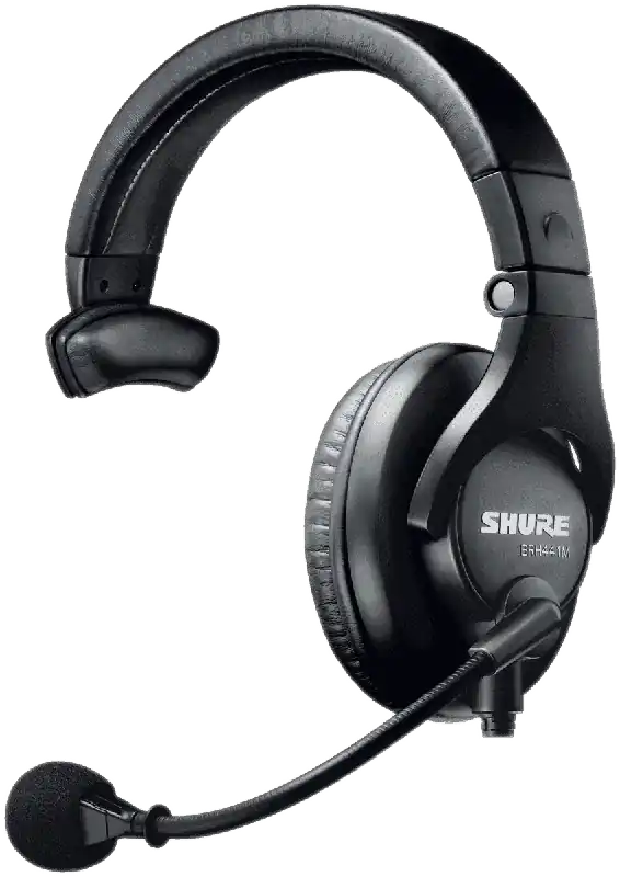 Produit De Marque Shure BRH441M-LC Micro Casque Intercom un écouteur