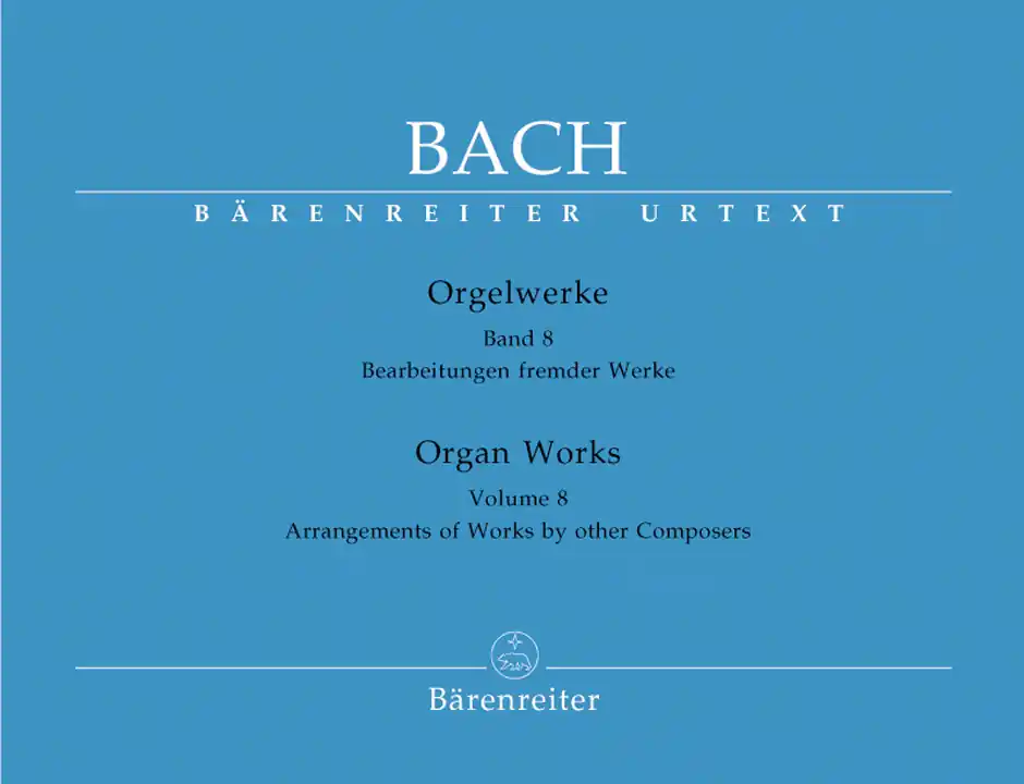 Baerenreiter Verlag Organ Works, Volume 8 - Bach/Heller - Organ - Book Livraison Express