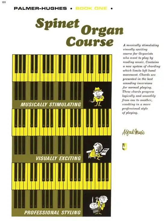 Alfred Publishing Spinet Organ Course, Book 1 - Palmer/Hughes - Organ - Book Nouvelle Collection