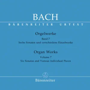 Offre Du Jour Baerenreiter Verlag Organ Works, Volume 7 - Bach/Kilian - Organ - Book