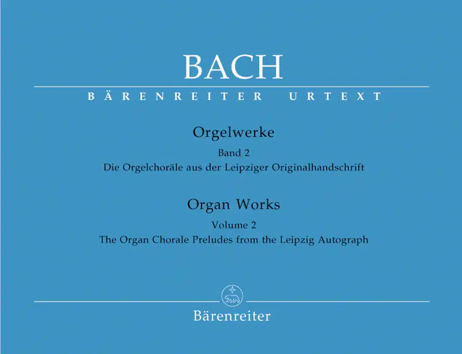 Populaire Baerenreiter Verlag Organ Works, Volume 2 - Bach/Klotz - Organ - Book