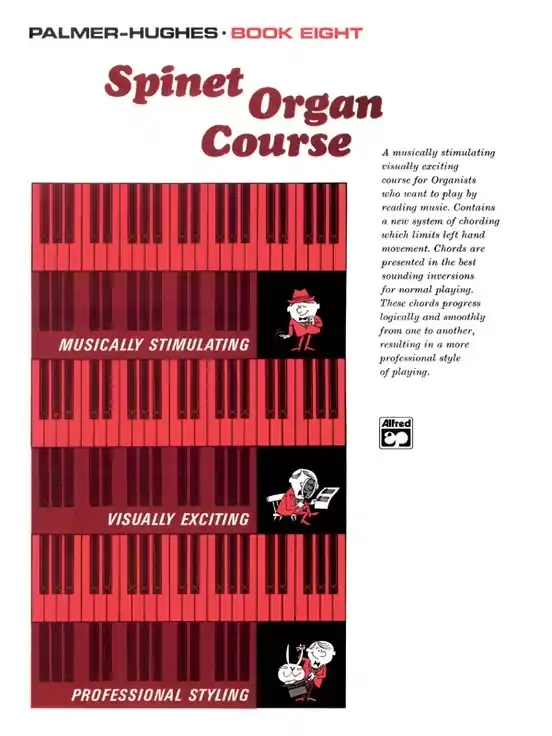Promotion Alfred Publishing Spinet Organ Course, Book 8 - Palmer/Hughes - Organ - Book