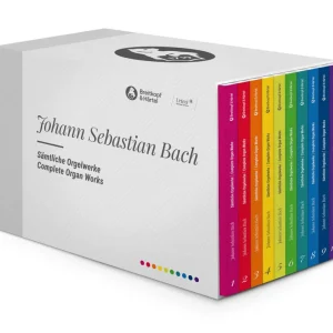 Super Prix Breitkopf & Hartel Complete Organ Works Urtext New Edition in 10 Volumes - Bach - Organ - Box Set