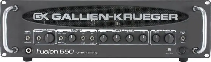 Acheter En Ligne Gallien-Krueger Fusion 550 Hybrid Bi-Amp Bass Head