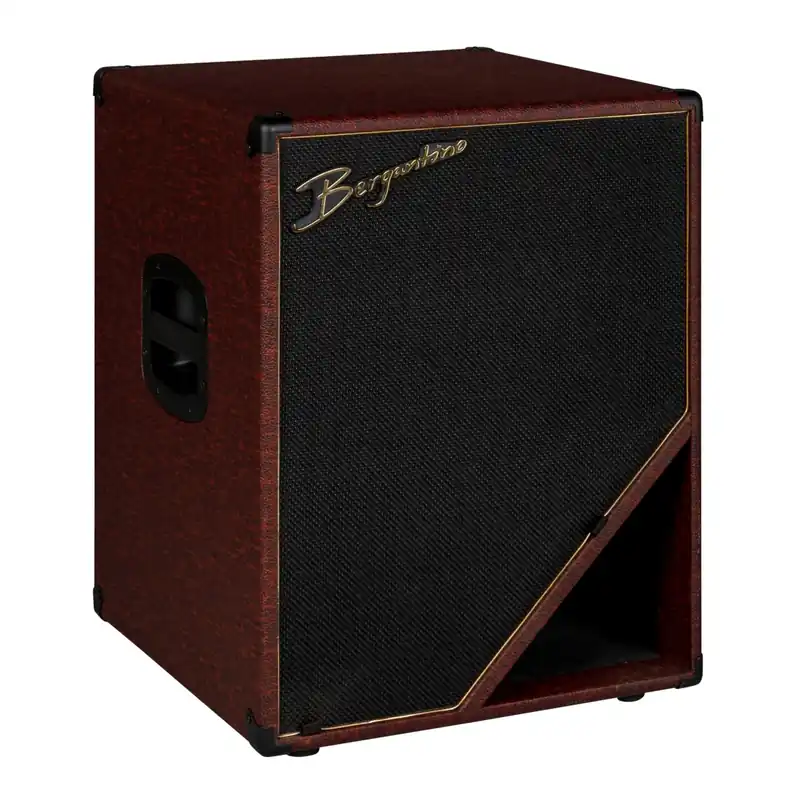 Bergantino Reference II Series 1x15 Bass Cabinet (Single) - Burgundy Retour Gratuit