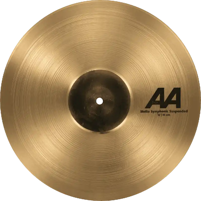 Sabian Cymbale Sabian Suspendues - 16" Molto Symphonic Série AA Seulement Aujourd'hui