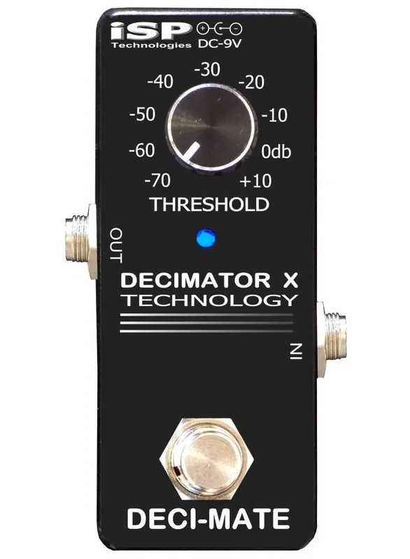 ISP Technologies DECI-MATE Compact Noise Reduction Pedal Quantité Limitée