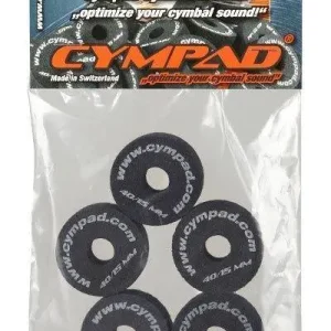 Cympad Optimizer Cymbal Washer 40 x 15 mm - 5-Pack Offre Limitée
