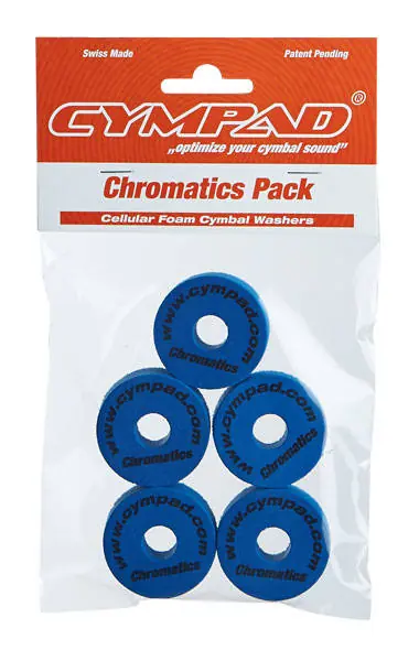 Nouveauté Cympad Chromatics Set 40 x 15mm - Blue (5-Pack)