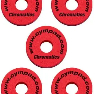 Remise Cympad Chromatics Set 40 x 15mm - Red (5-Pack)