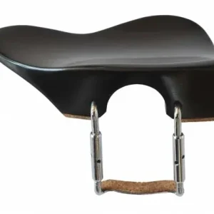 Bosco Violin Supply Berber Centre-Mount Chin Rest - Ebony Satisfait Ou Remboursé