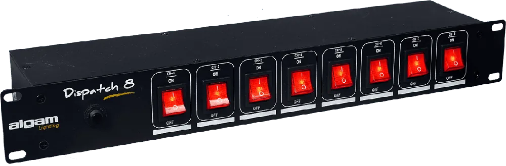 Super Prix Algam Lighting DISPATCHING Dispatch 8 canaux rackable