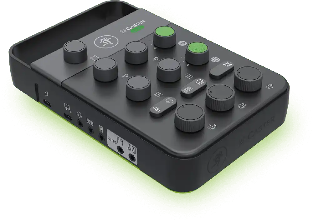 Mackie MCASTER-LIVE Mixeur portable pour le streaming Nouveauté