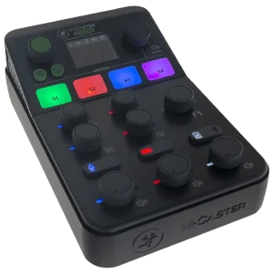 Mackie MCASTER-STUDIO Mixeur avec sampleur pour le streaming Haute Qualité