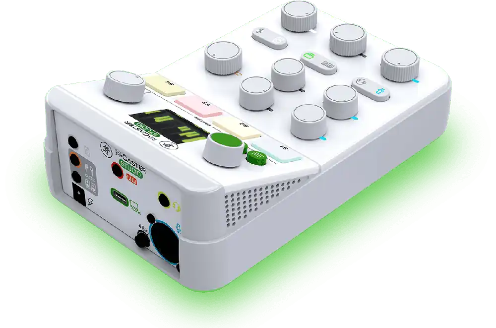 Populaire Mackie MCASTER-STUDIO-WH Mixeur de studio pour le streaming (Blanc