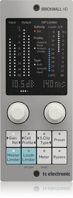 TC Electronic Brickwall HD - Master Limiter Plugin with Hardware Offre Limitée