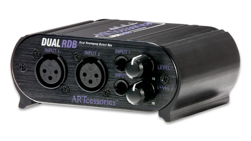 ART Pro Audio Art Dual Re-amping Direct Box w/Level Attenuators Commander Vite