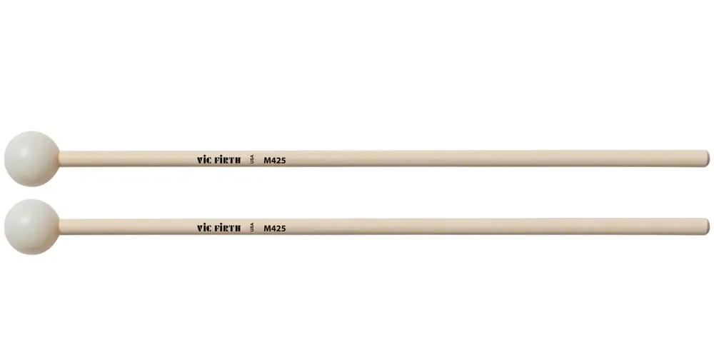 Vic Firth Articulate Series Round Nylon Bell Mallet - Medium Retour Gratuit