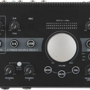 Mackie Big Knob Studio 3x2 Studio Monitor Controller w/96kHz USB I/O Prix Promo
