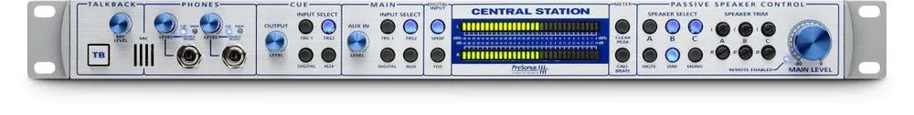 Jusqu'à Épuisement Des Stocks PreSonus Central Station PLUS Passive Studio Control Centre w/SCR-1