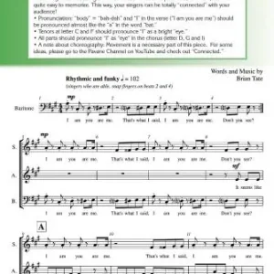 Commander Vite Pavane Publishing Connected - Tate - Choral Octavo - SAB A Cappella