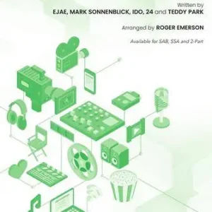 Hal Leonard Golden (from KPop Demon Hunters) - Emerson - Choral Octavo - SAB Accompanied Seulement Aujourd'hui