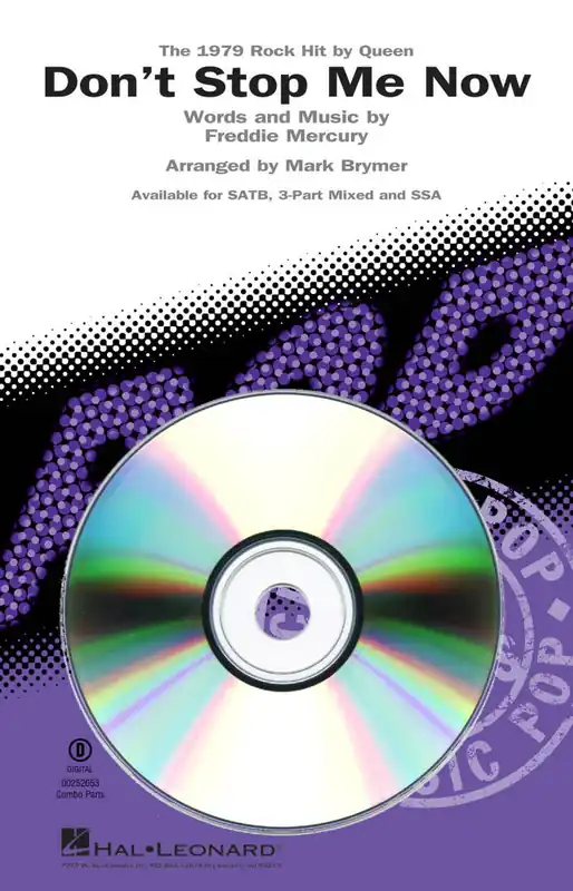 Hal Leonard Don‘t Stop Me Now - Queen/Brymer - ShowTrax CD Vente Flash