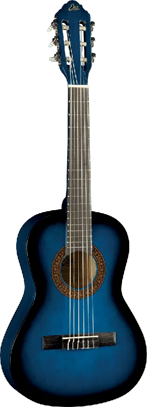 EKO CS5-BLU Guitare classique 3/4 Blue Burst Top Vente