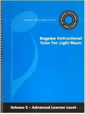 Vente Flash Scott‘s Bagpipe Solutions Book 5 - Cairns - Book/CD