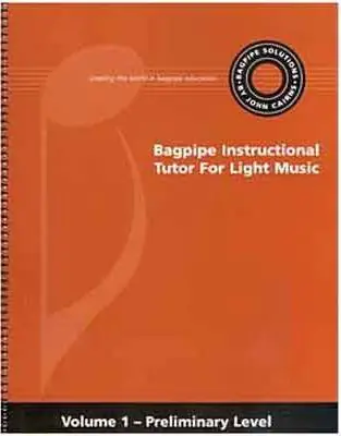 Scott‘s Bagpipe Solutions Book 1 - Cairns - Book/CD Remise