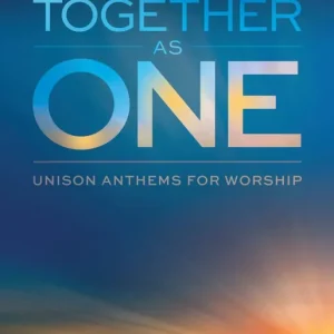 Vente Flash Shawnee Press Together As One Unison Anthems for Worship - Choral Collection - Book