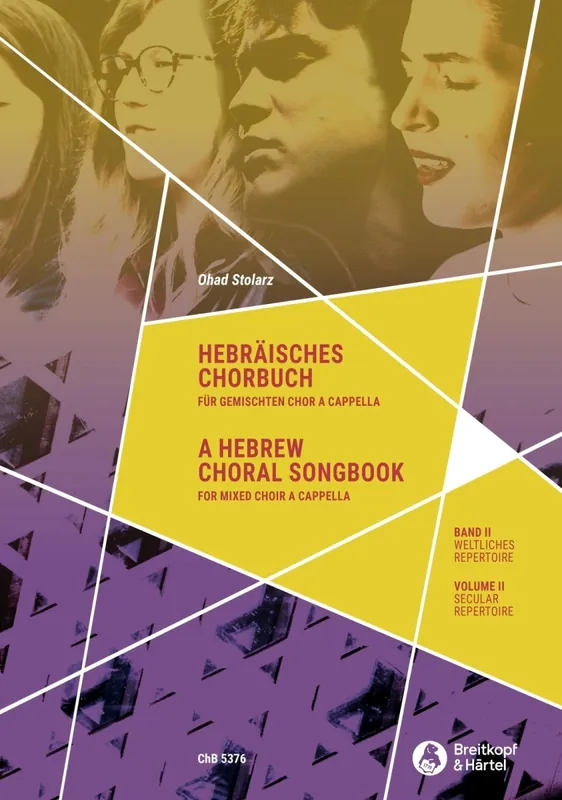 Nouvel Arrivage Breitkopf & Hartel A Hebrew Choral Songbook Volume II, Secular Repertoire - Stolarz - SATB