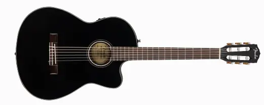 Vente Directe Fender CN-140SCE NYLON BLACK W/CASE WN