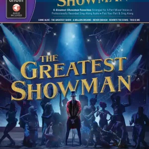 Hal Leonard The Greatest Showman Sing with the Choir Volume 16 - Pasek/Paul - SATB - Book/Audio Online Paiement Sécurisé