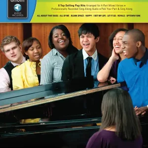 Hal Leonard Top Hits Sing with the Choir Volume 17 - SATB - Book/Audio Online Bon Marché