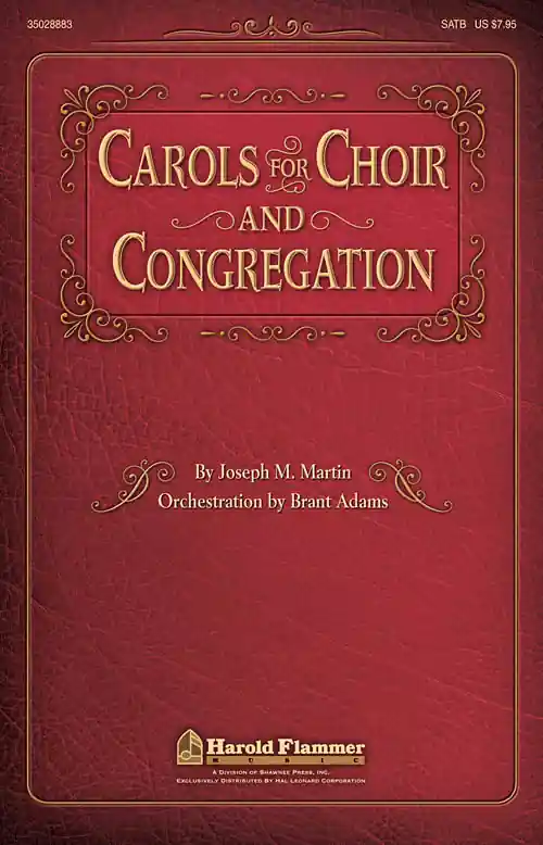 Haute Qualité Shawnee Press Carols For Choir & Congregation - Martin/Adams - SATB