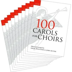 Meilleure Vente Oxford University Press 100 Carols For Choirs - Willcocks/Rutter - SATB - Paperback Book, Pack of 10