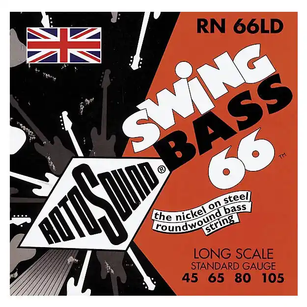 Livraison Express Rotosound Swing Bass 66 Nickel Plated Bass String Set (45-105)