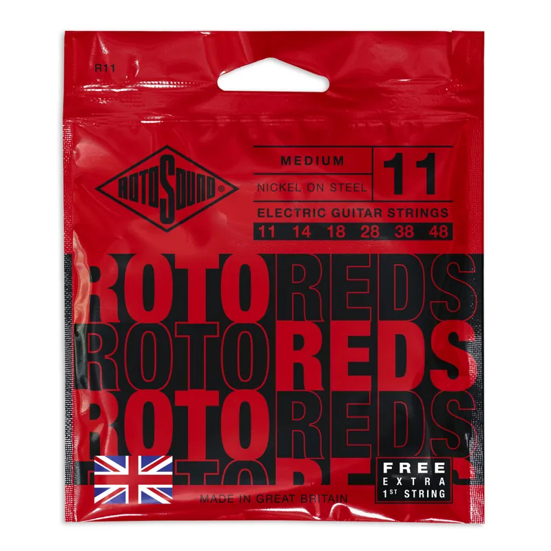 Rotosound Nickel 11-48 Med Electric Strings Offre Du Jour