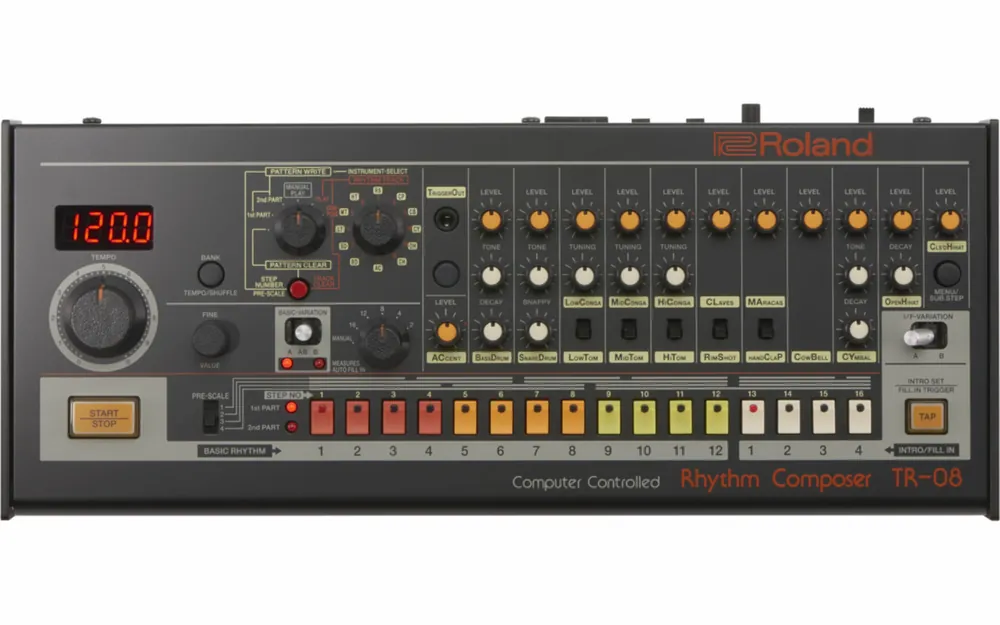 Roland Boutique TR-08 Boite à rythme Commander Vite