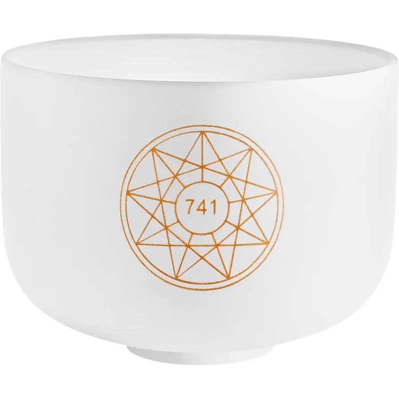 Meinl 10‘‘ Solfeggio Crystal Singing Bowl - SOL 741 Hz Prix Choc
