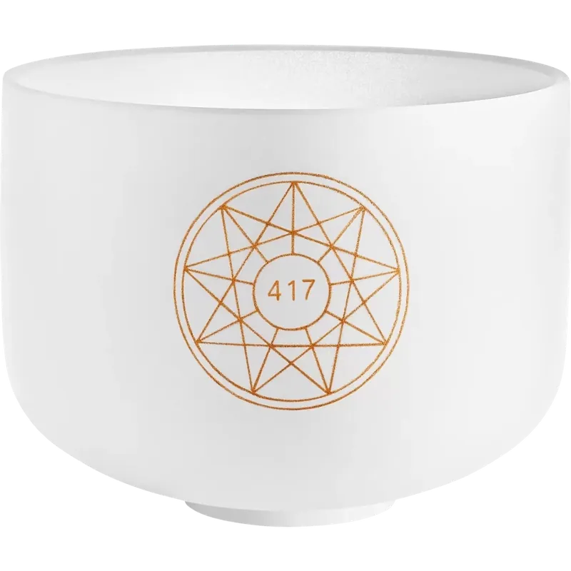 Meinl 10‘‘ Solfeggio Crystal Singing Bowl - RE 417 Hz Affaire À Saisir