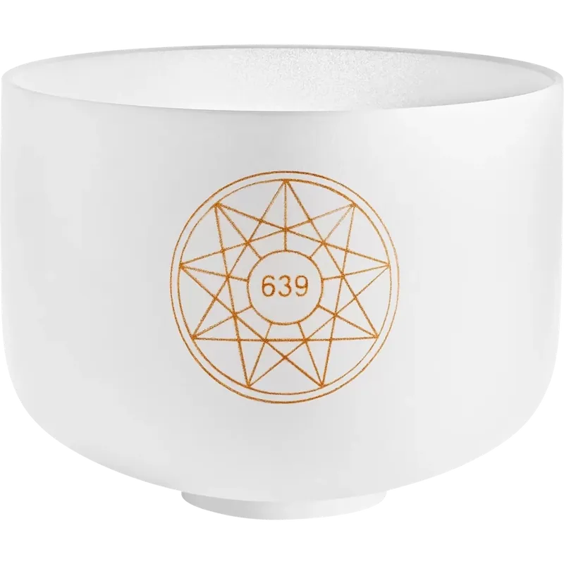 Prix Choc Meinl 10‘‘ Solfeggio Crystal Singing Bowl - FA 639 Hz