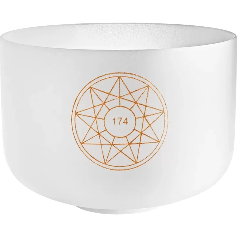 Meinl 12‘‘ Solfeggio Crystal Singing Bowl - 174 Hz Solde