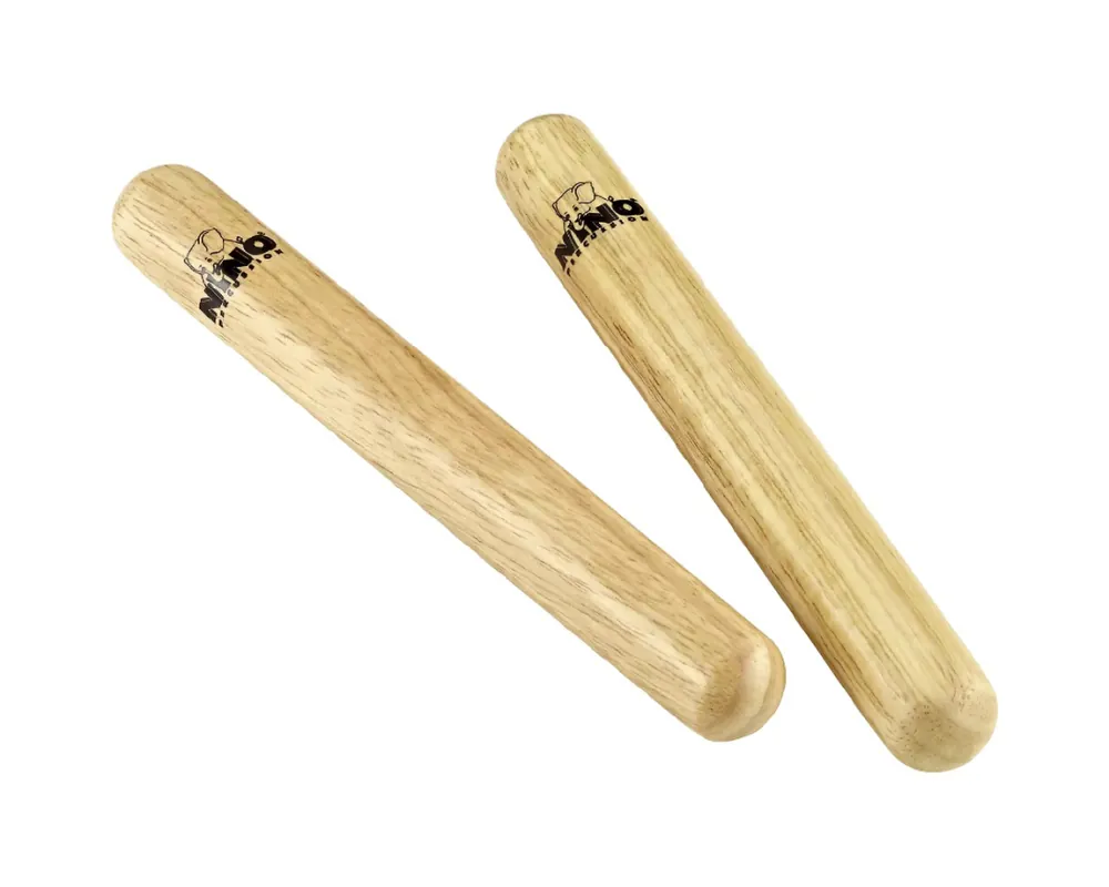 Meinl Nino Pack of Wood Claves - 6 Pairs Paiement Sécurisé