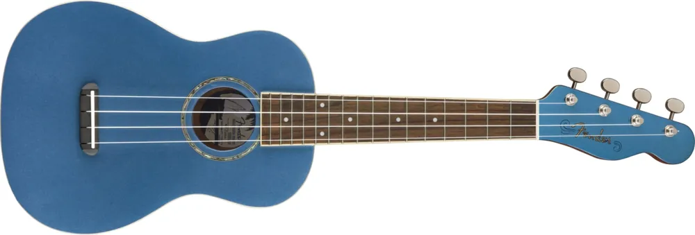 Prix Bas Fender ZUMA CLASSIC CONCERT UKULELE Lake Placid Blue