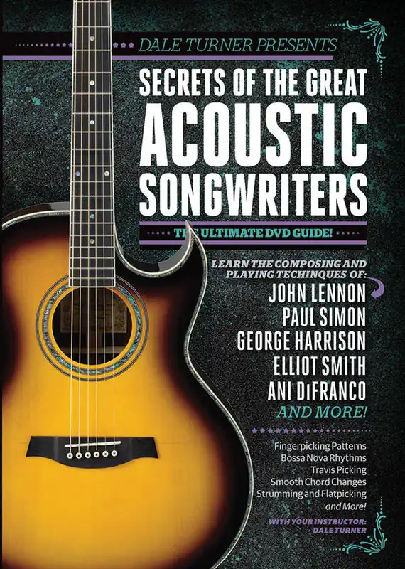 Retour Gratuit Alfred Publishing Guitar World Dale Turner Presents Secrets of the Great Acoustic Songwriters - DVD