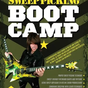 Solde Alfred Publishing Guitar World Michael Angelo Batio‘s Sweep Picking Boot Camp - Guitar - DVD